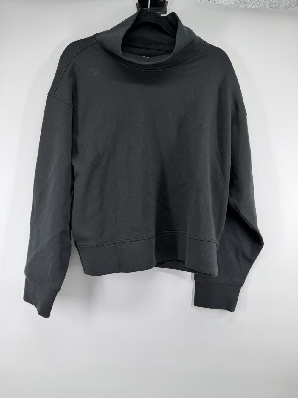 Marine Layer Burgundy Large Nova Mock Neck Sweatshirt NWT